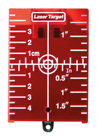 SOLA Magnetische doelschijf rood en steun voor vrijstaand gebruik - 71126401