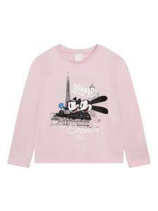 Givenchy Kids t-shirt à imprimé graphique - Rose