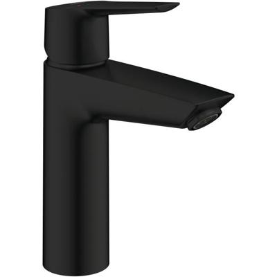 Eéngreeps wastafelmengkraan - GROHE Start - 235752432 - Mat zwart - Maat M - Middelgrote uitloop - Waterbesparend