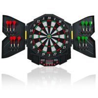 Professionele Elektronische Dartbord Set Dartbord met LCD-Scherm 27 Spellen 216 Variaties 12 Darts Digitaal Dartbord met Scorebord