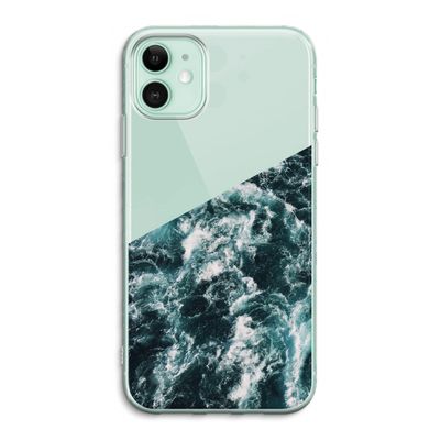 Zee golf: iPhone 11 Transparant Hoesje