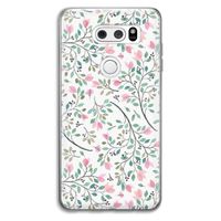 Sierlijke bloemen: LG V30 Transparant Hoesje