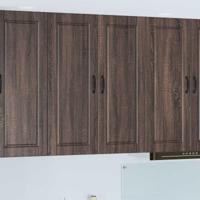 Keukenkast met plank Bruin Eiken 80 x 31 x 100 cm Bewerkt hout