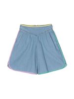 Stella McCartney Kids short à coupe ample - Bleu