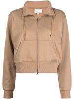 3.1 Phillip Lim DONT SWEAT IT TERRY ZIP-UP - Tons neutres - thumbnail