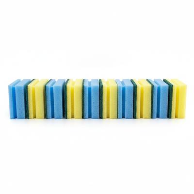 Schuur sponzen - 8x - schoonmaak spons - afwas / keuken / huishouden