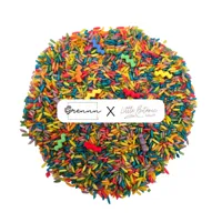 Grennn speelrijst 'Wave' Regenboog 750 gram