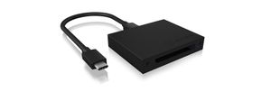 ICY BOX IB-CR402-C31 geheugenkaartlezer USB 3.1 (Gen 2) Type-C™ Zwart