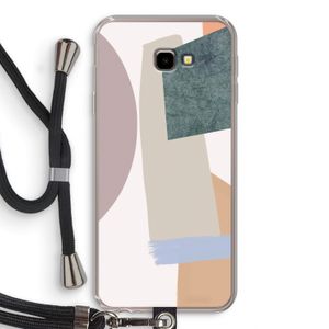 Lindo: Samsung Galaxy J4 Plus Transparant Hoesje met koord