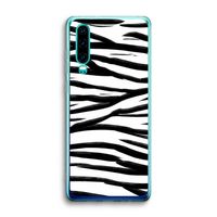 Zebra pattern: Huawei P30 Transparant Hoesje Zebra pattern: Huawei P30 Transparant Hoesje