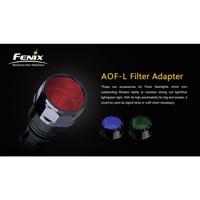 Fenix Light FENAOFLR Kleurfilter Fenix E40, Fenix E50, Fenix TK22, Fenix RC15, Fenix LD41 Rood