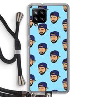 Drake Away: Samsung Galaxy A42 5G Transparant Hoesje met koord