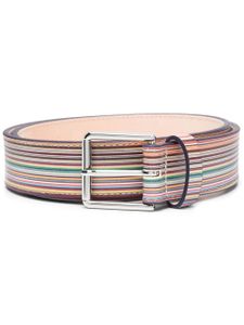 Paul Smith ceinture à rayures - Tons neutres