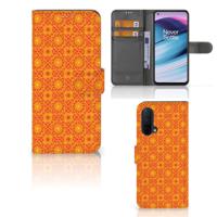 OnePlus Nord CE 5G | Telefoon Hoesje | Batik Oranje