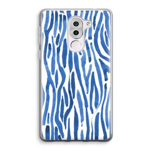 Blauwe nerven: Honor 6X Transparant Hoesje