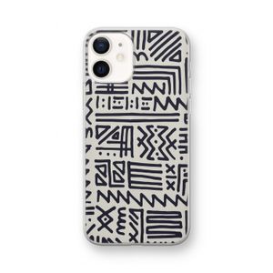 Marrakech print: iPhone 12 mini Transparant Hoesje