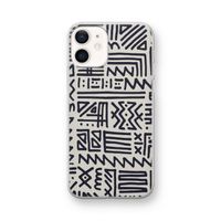Marrakech print: iPhone 12 mini Transparant Hoesje