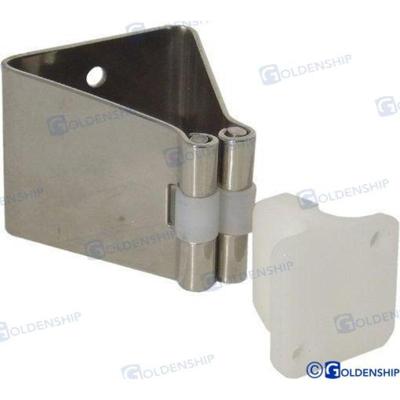 Sujetapuertas y topes GS72394 - SUJETAPUERTAS INOX/NYLON 40X35