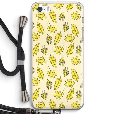 Herfst: iPhone 5 / 5S / SE Transparant Hoesje met koord