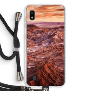 Mars: Samsung Galaxy A10 Transparant Hoesje met koord
