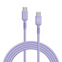 Kabel USB-C naar USB-C Muvit for Change Lavendel 1,2 m
