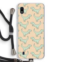 Dinos: Samsung Galaxy A10 Transparant Hoesje met koord Dinos: Samsung Galaxy A10 Transparant Hoesje met koord
