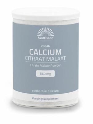 Mattisson Calcium citraat malaat poeder vegan