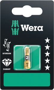 Wera 855/1 BDC Bits Pozidriv, PZ 3 x 25 mm - 1 stuk(s) - 05073338001