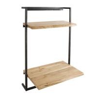 Fraaai - Alex bureau hangend hout|metaal 65x100 cm