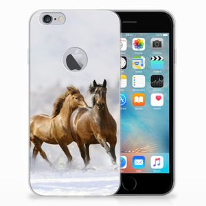 Apple iPhone 6 Plus | 6s Plus TPU Hoesje Paarden