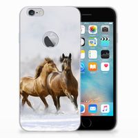 Apple iPhone 6 Plus | 6s Plus TPU Hoesje Paarden