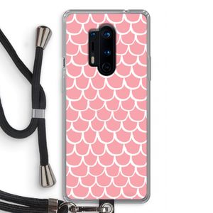 Dakpannetjes: OnePlus 8 Pro Transparant Hoesje met koord