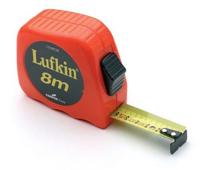 Lufkin rolmaat 8mtr 25mm oranje