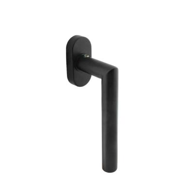 Intersteel RaamkrukJura ovaal rozet zwart - 0023.615614