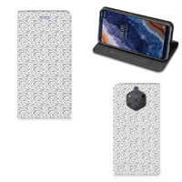 Nokia 9 PureView | Hoesje met Magneet | Stripes Dots