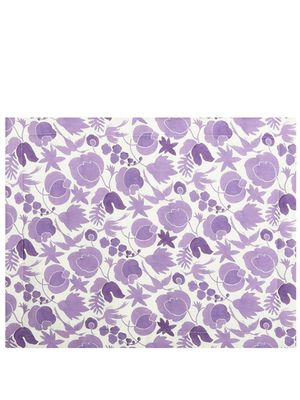 La DoubleJ lot de deux sets de table à fleurs - Violet