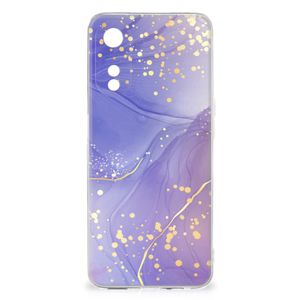 Hoesje maken voor OPPO A78 5G | A58 5G Watercolor Paars