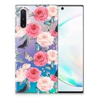 Samsung Galaxy Note 10 TPU Case Butterfly Roses - thumbnail