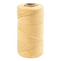 Creativ Company Macrame koord lichtgeel, 198m