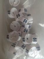 MB wit/zwart 59 voor op kledinghanger