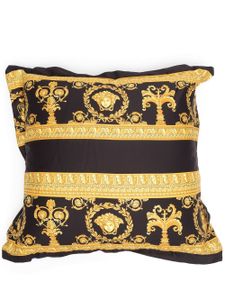 Versace coussin réversible à imprimé I Love Baroque - Jaune