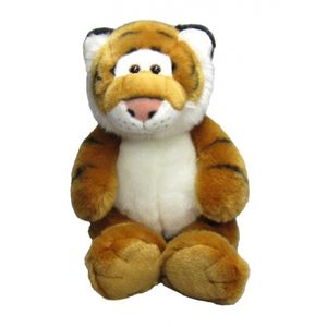 Knuffel tijger zittend 33 cm