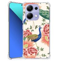 Case Anti-shock voor Xiaomi Redmi Note 13 4G Pink Peacock - thumbnail