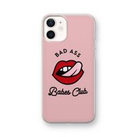 Badass Babes Club: iPhone 12 mini Transparant Hoesje