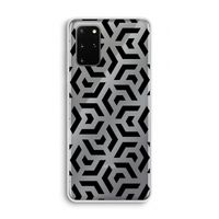 Crazy pattern: Samsung Galaxy S20 Plus Transparant Hoesje