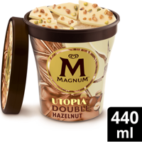 Magnum Pint IJs Utopia Double Hazelnut 440 ml bij Jumbo
