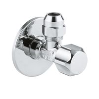 GROHE hoekstopkraan 1/2 x3/8 teflon dichtingsring op schroefdraad chroom 22023000