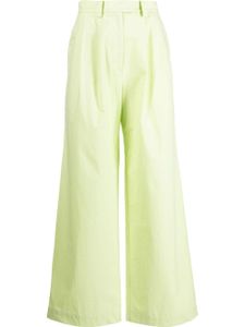 BONDI BORN pantalon Levanzo à coupe ample - Vert