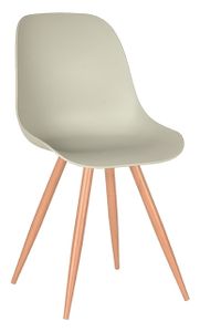 LABEL51 Eetkamerstoel 'Rimini', kleur Crème