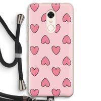 Ondersteboven verliefd: Xiaomi Redmi 5 Transparant Hoesje met koord